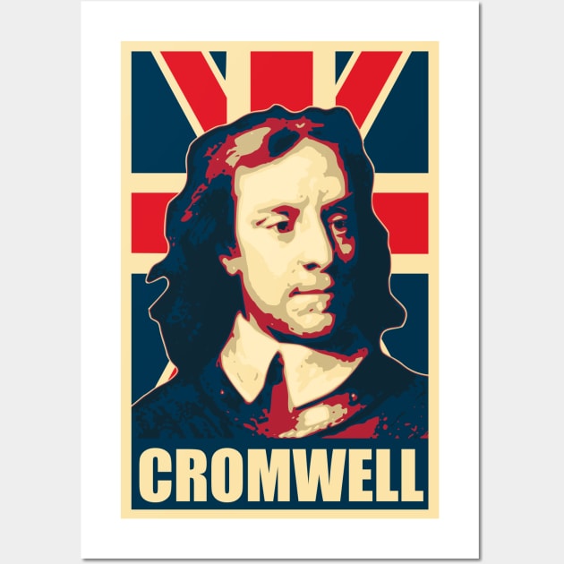 Oliver Cromwell Wall Art by Nerd_art